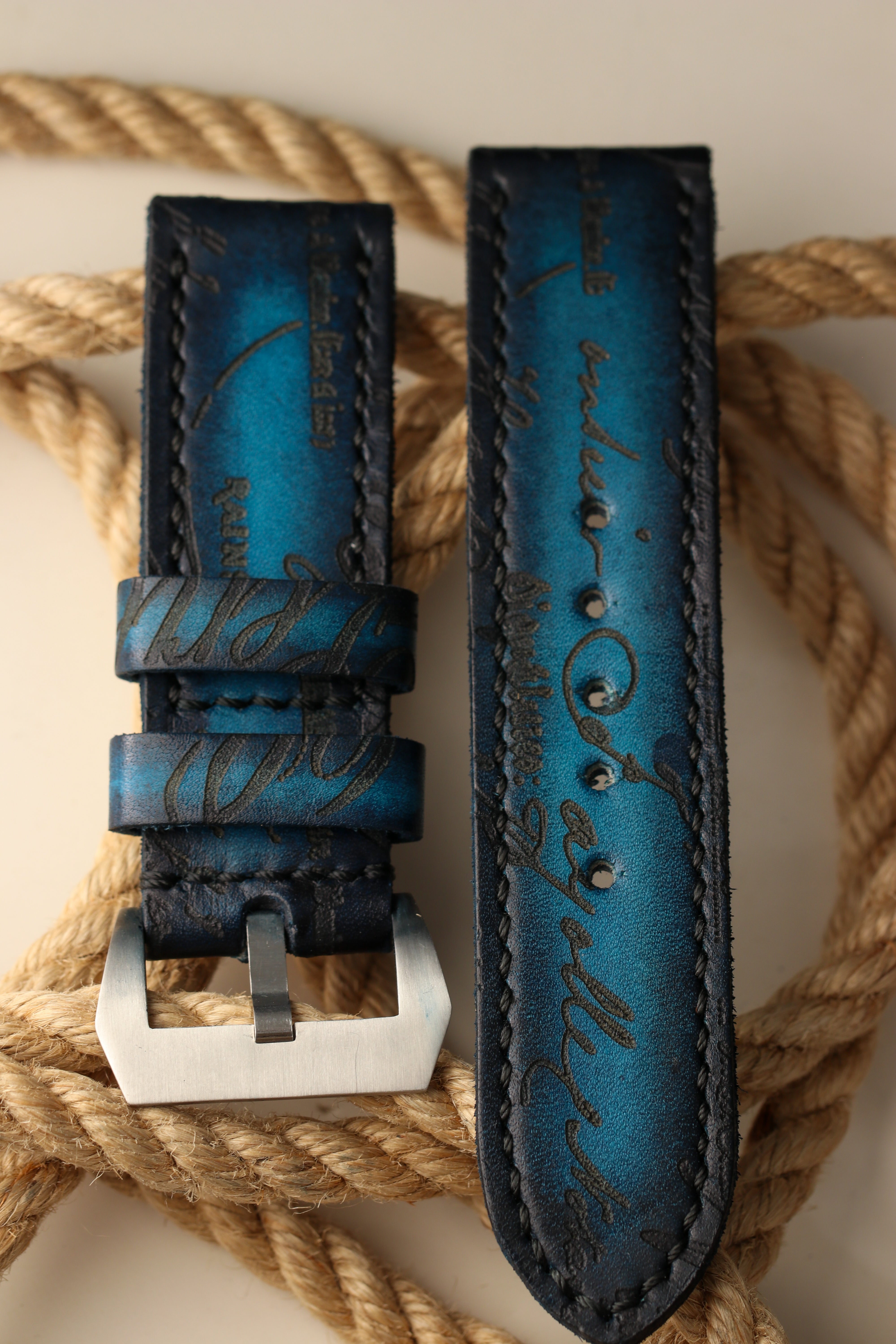 PATINA SCRITTO-OCEAN BLUE