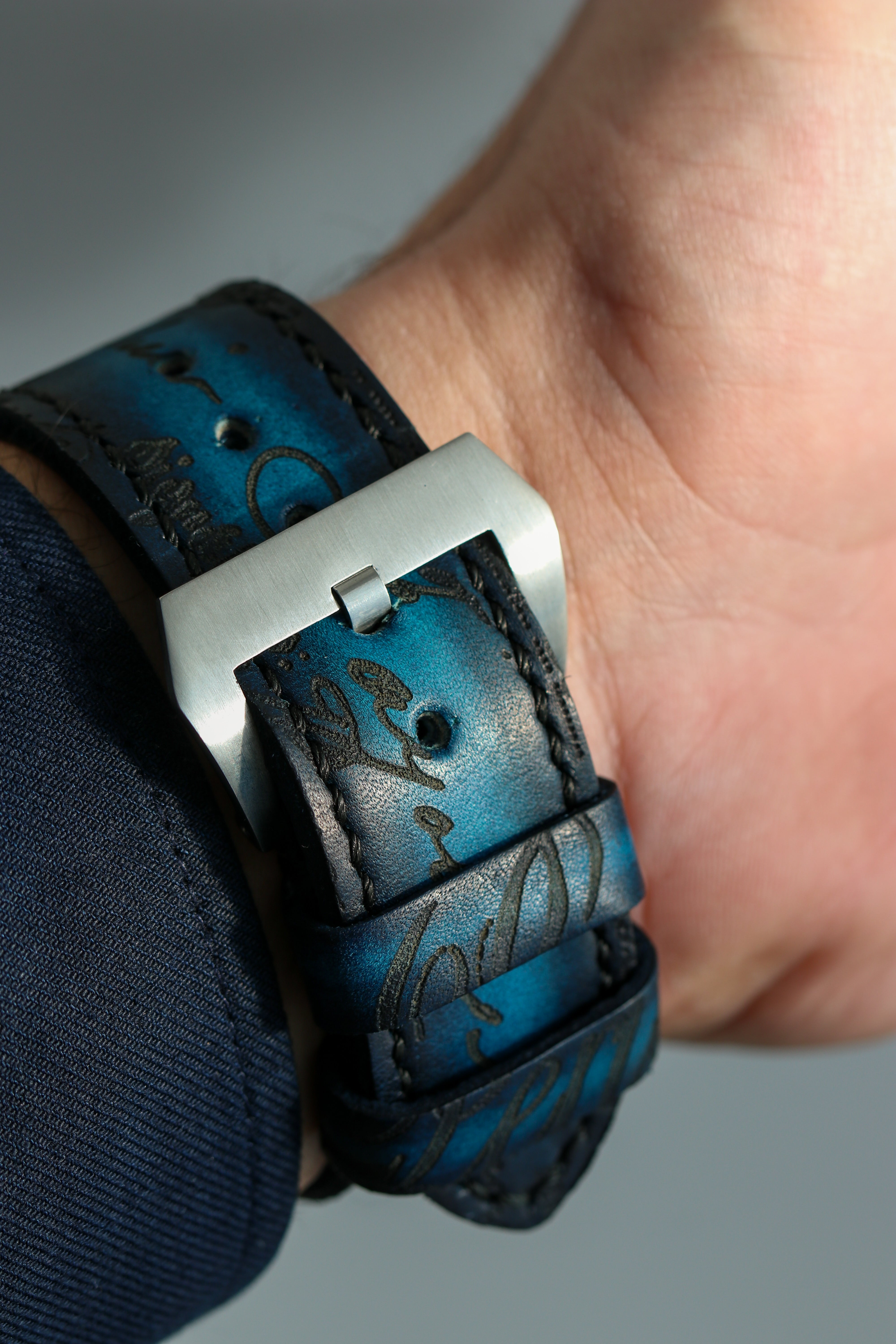 PATINA SCRITTO-OCEAN BLUE