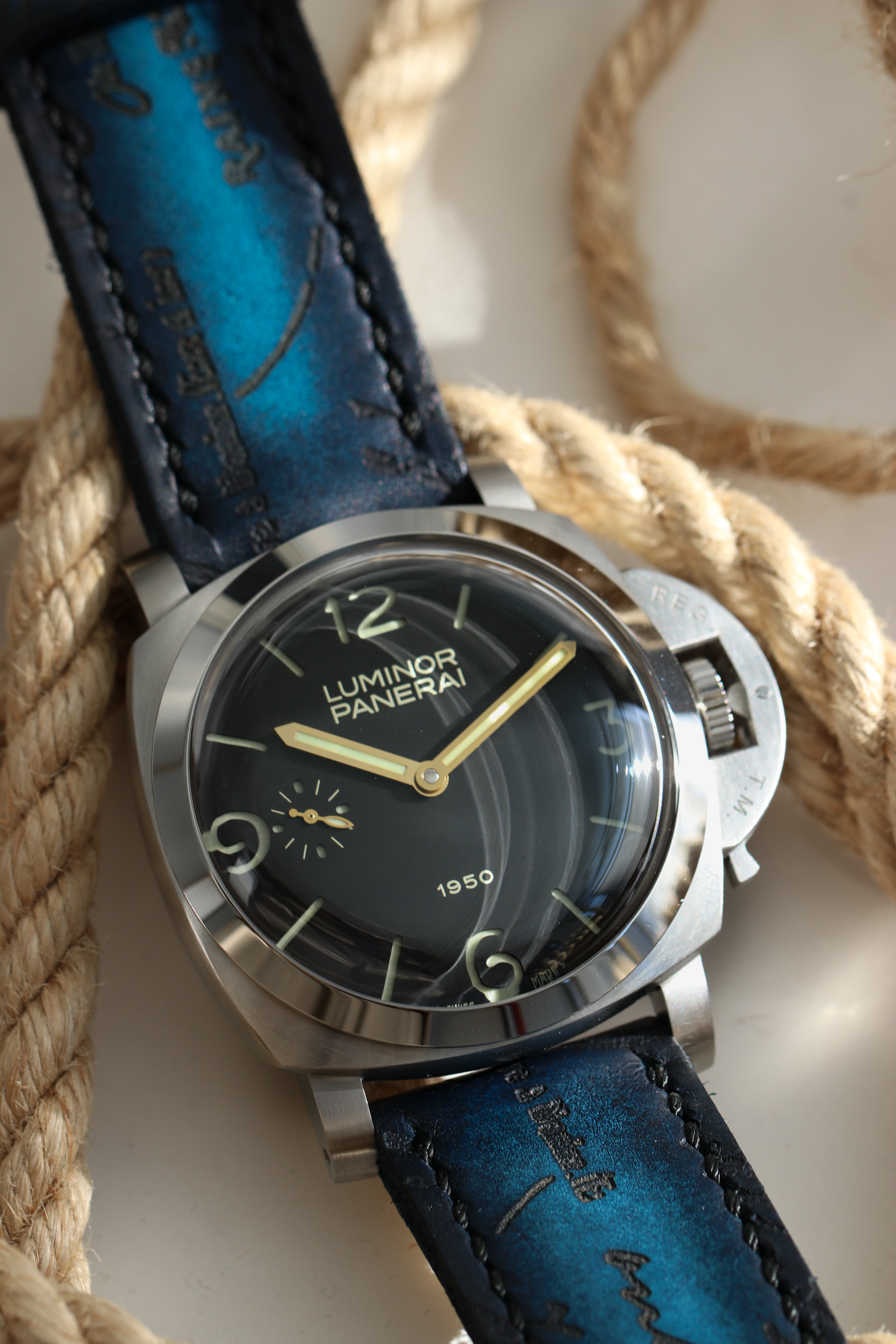 PATINA SCRITTO-OCEAN BLUE