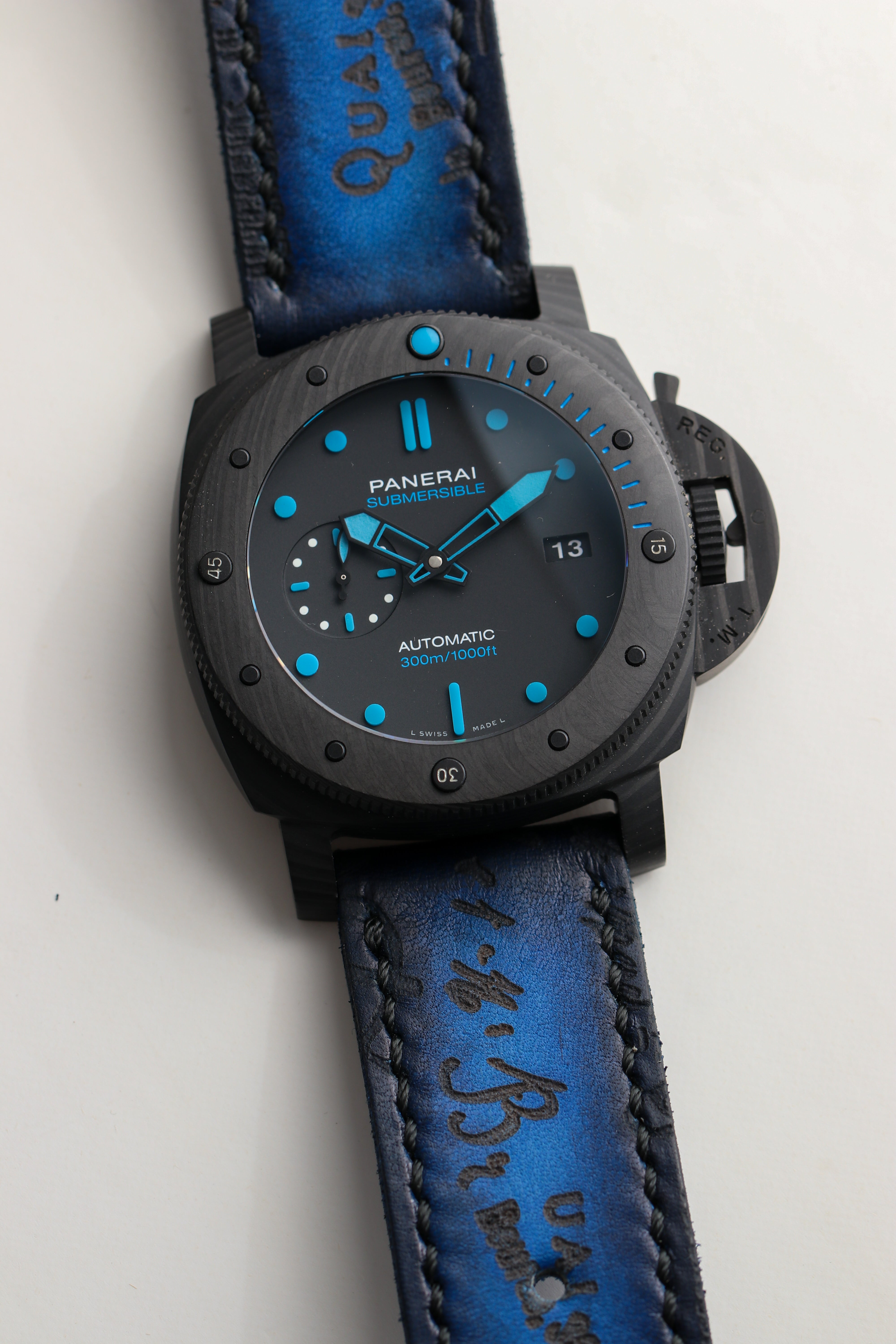 PATINA SCRITTO-BLUE