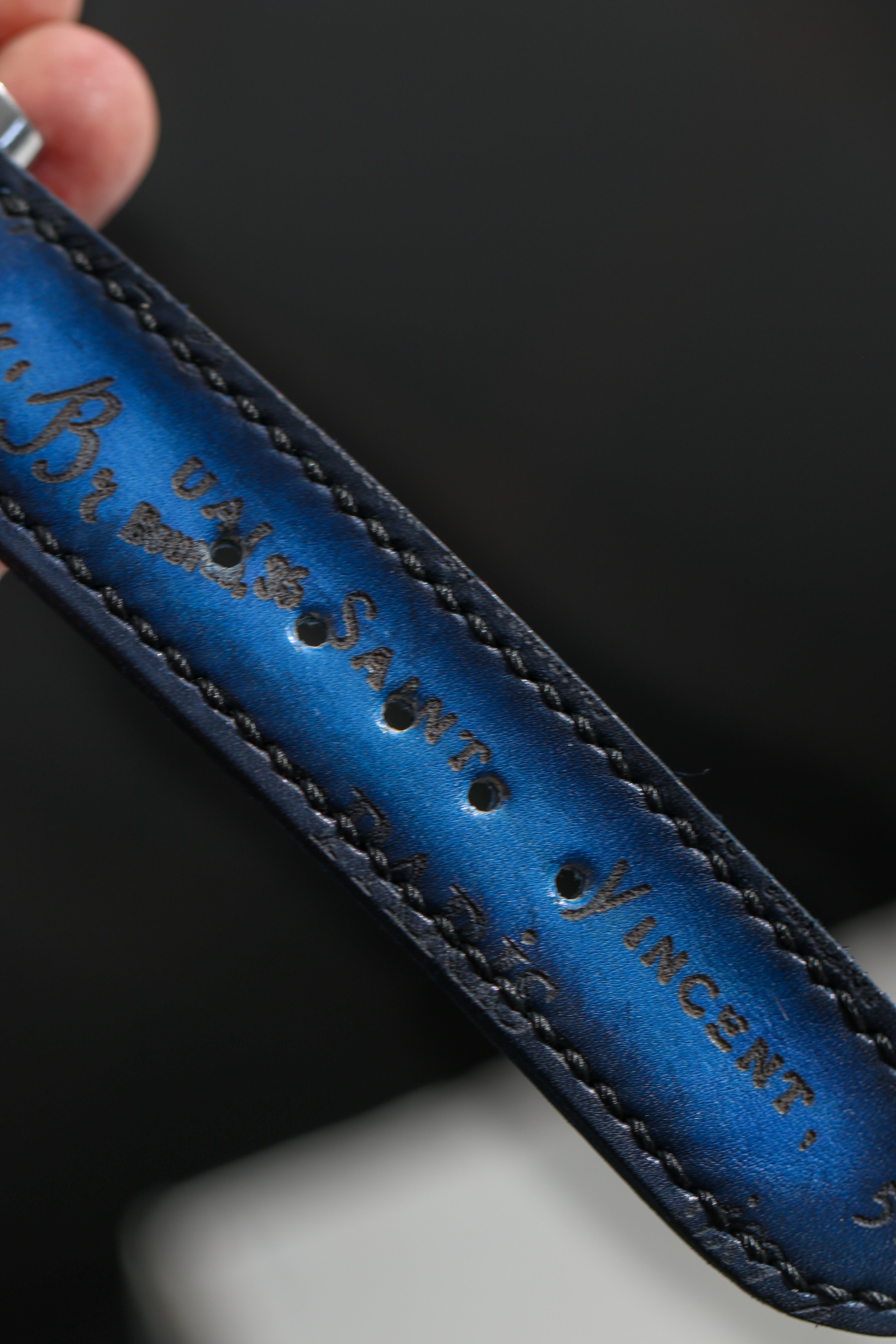 PATINA SCRITTO-BLUE
