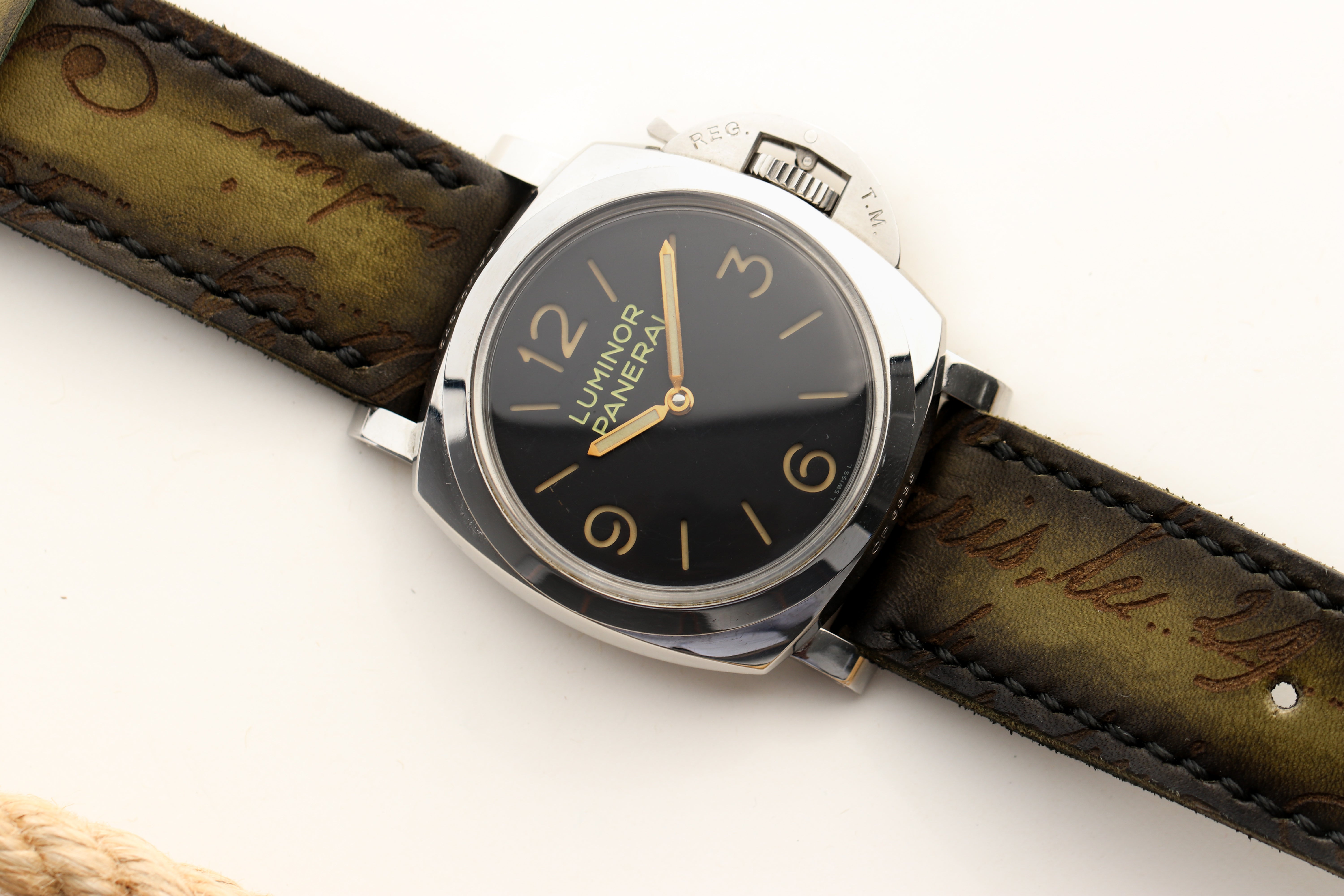 PATINA SCRITTO-OLIVE GREEN