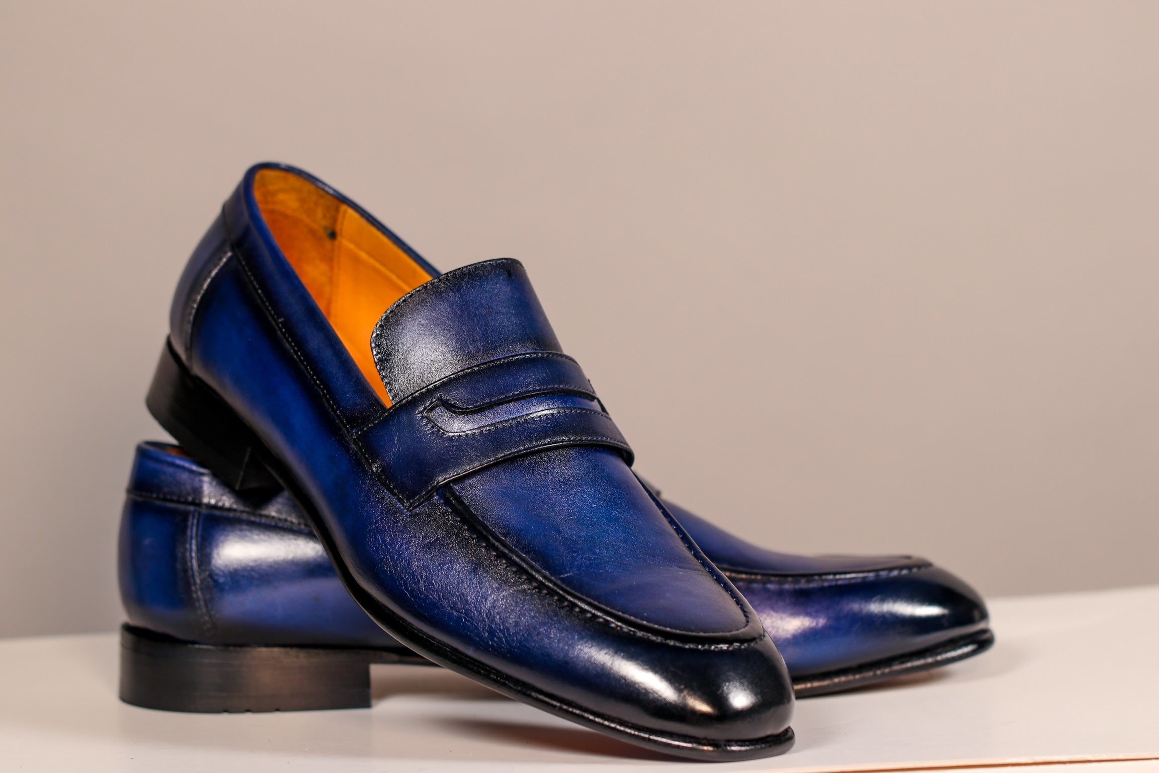 PATINA BLUE PENNY LOAFER