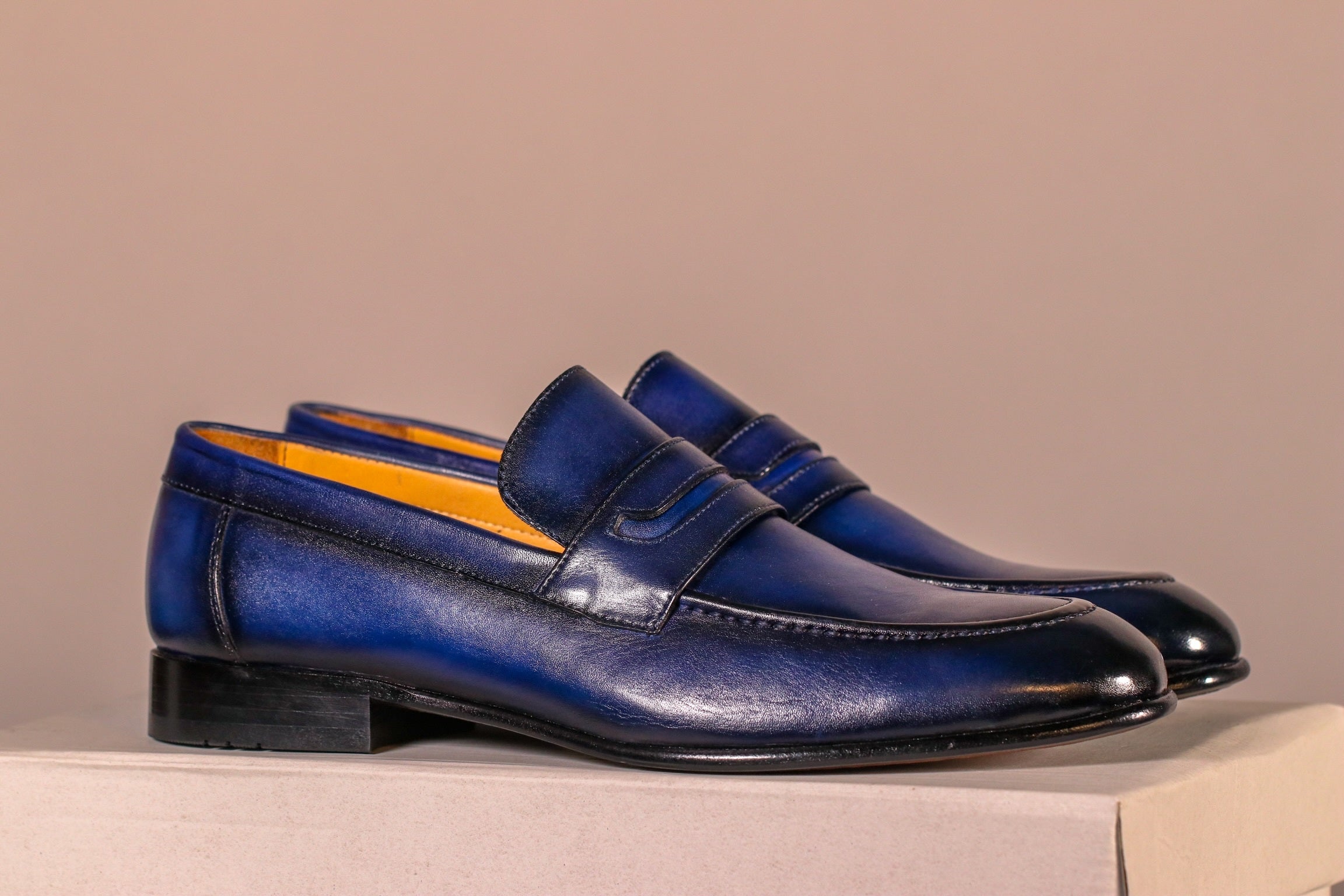 PATINA BLUE PENNY LOAFER