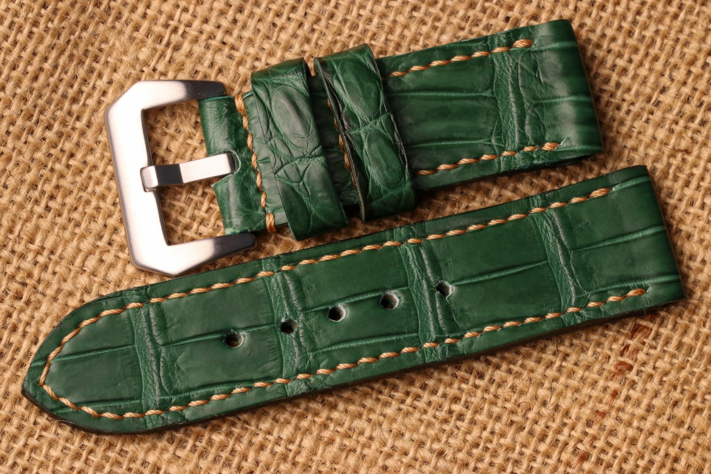 EMERALD GREEN ALLIGATOR