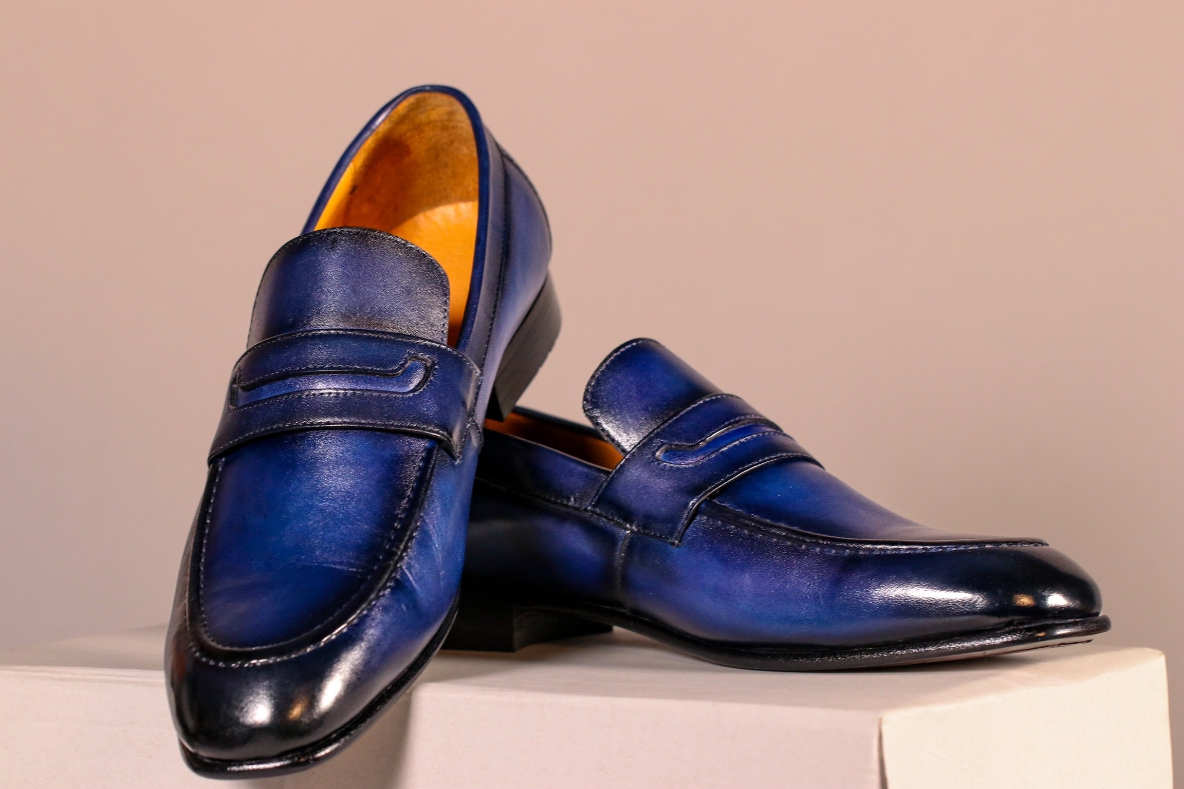 PATINA BLUE PENNY LOAFER