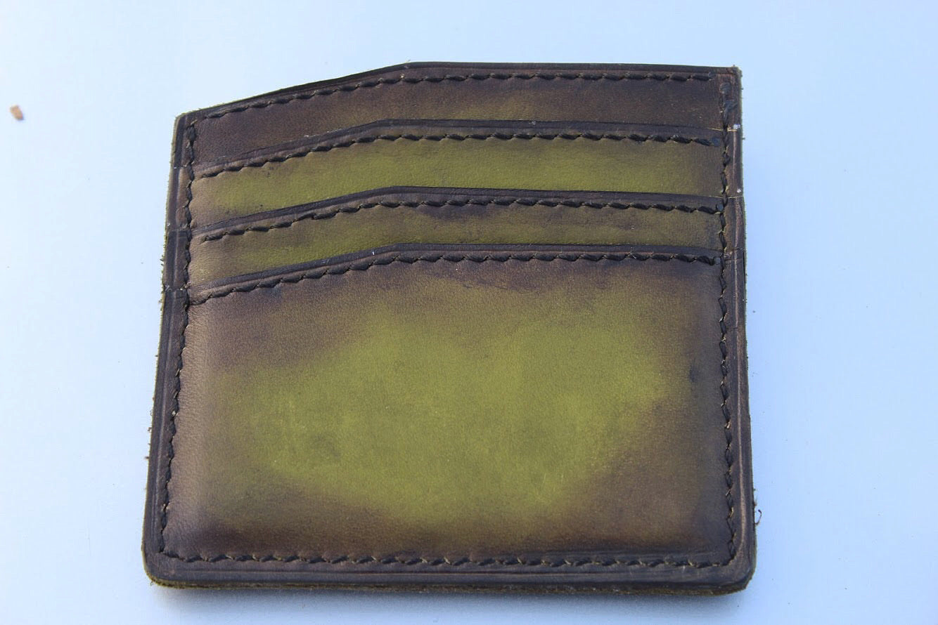 PATINA GREEN CARDHOLDER