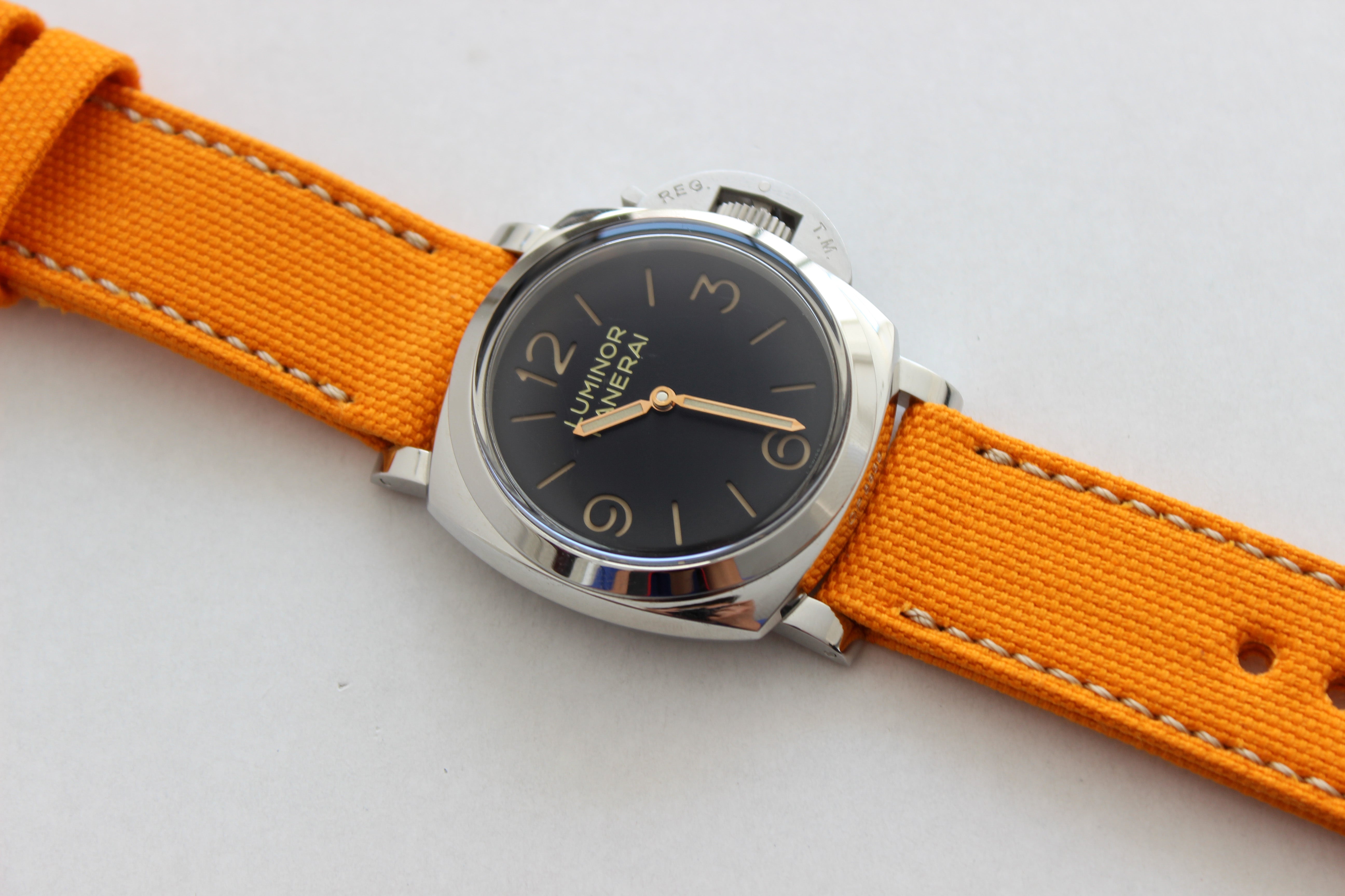 ROLLED ORANGE CANVAS