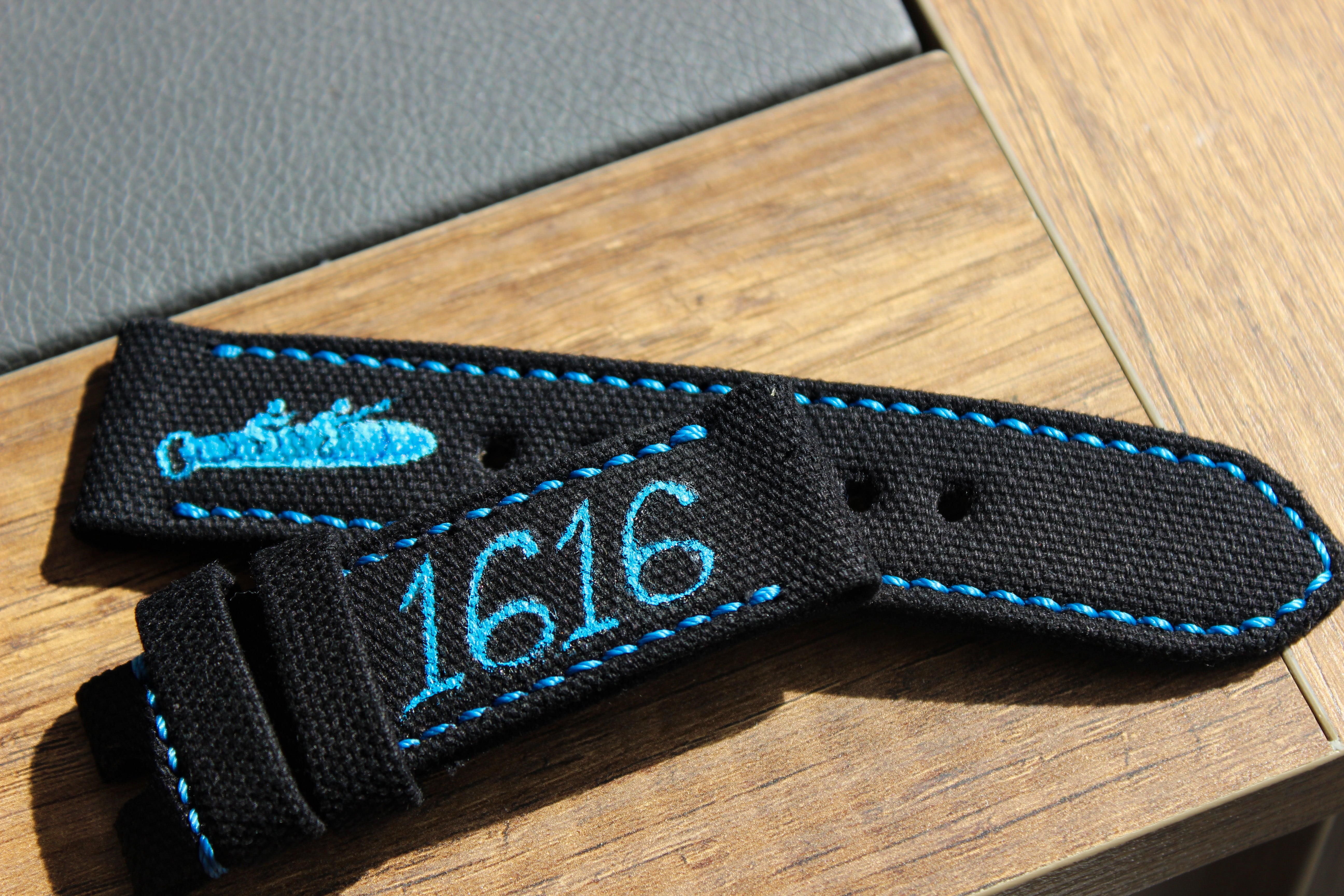 ROLLED BLACK CANVAS-1616