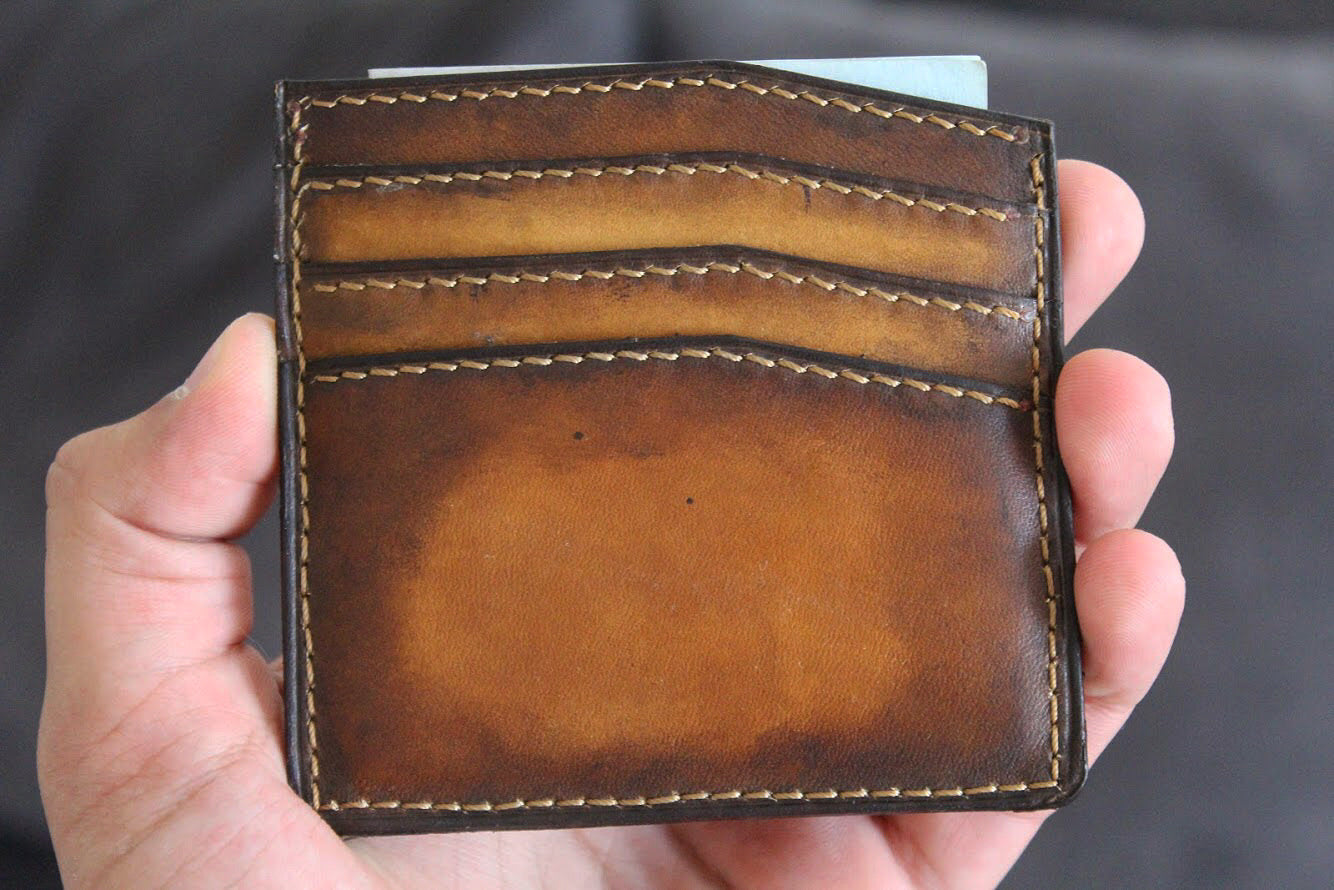 PATINA BROWN CARDHOLDER