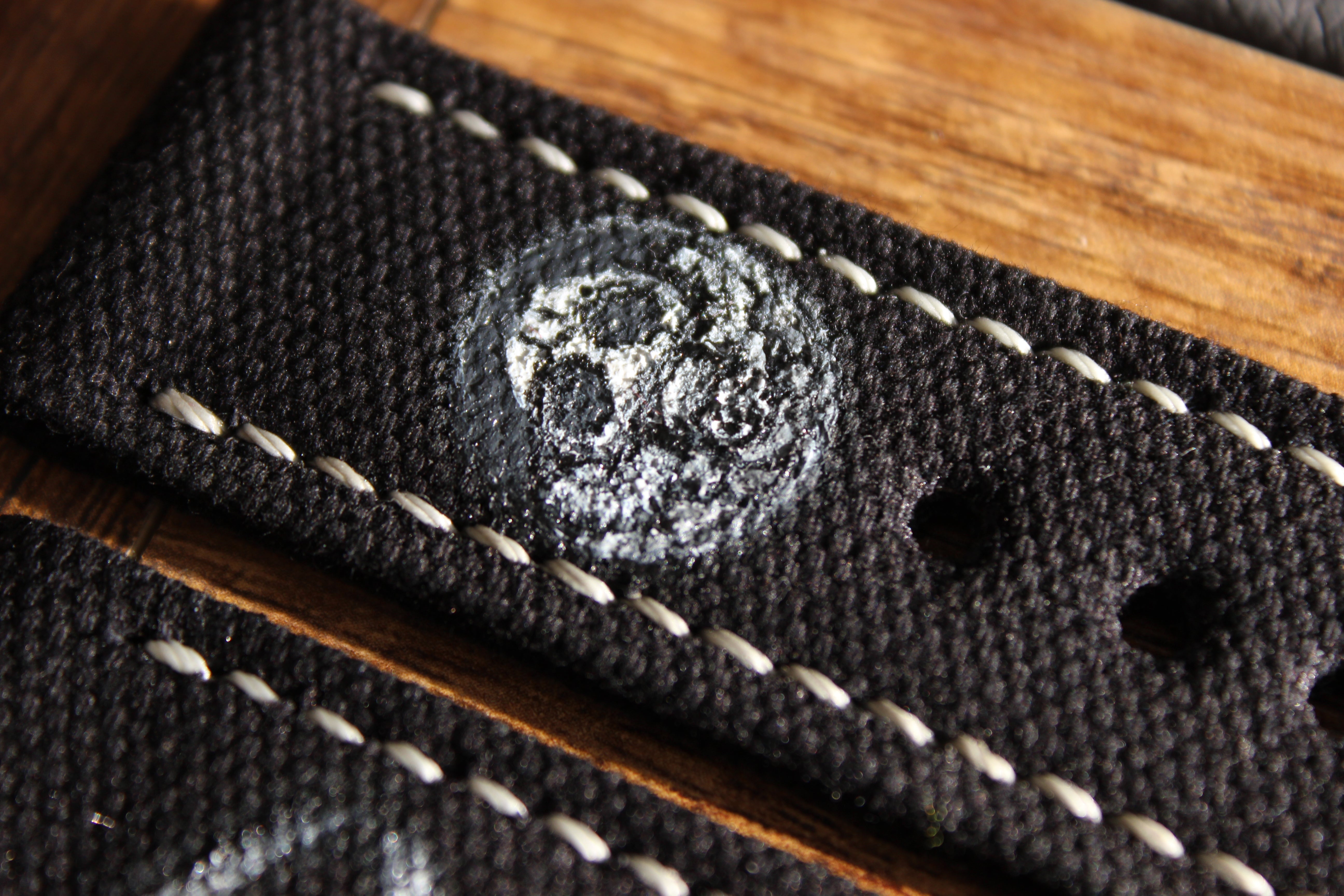 ROLLED BLACK CANVAS-979