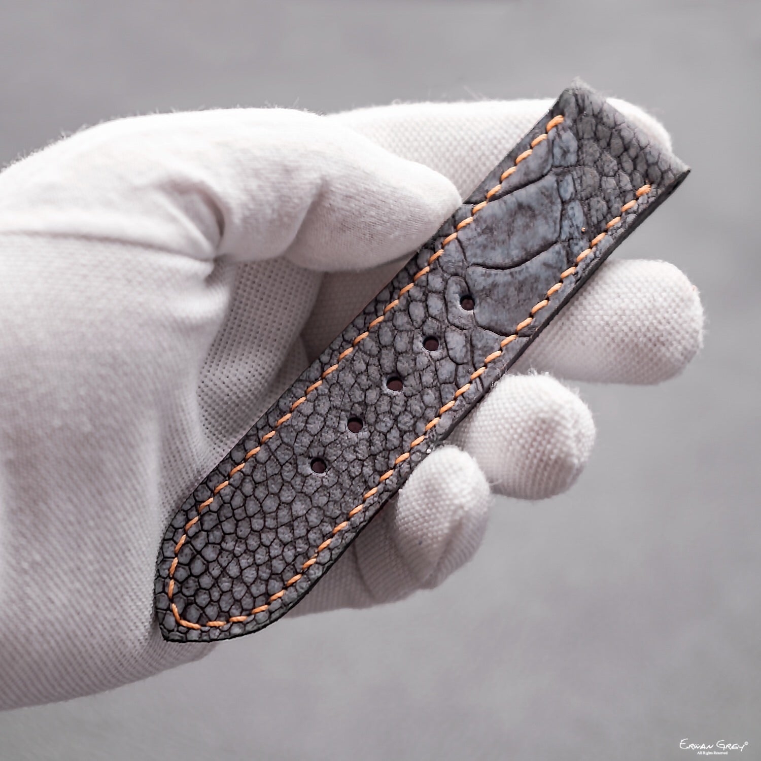 BLACK OSTRICH LEG 02