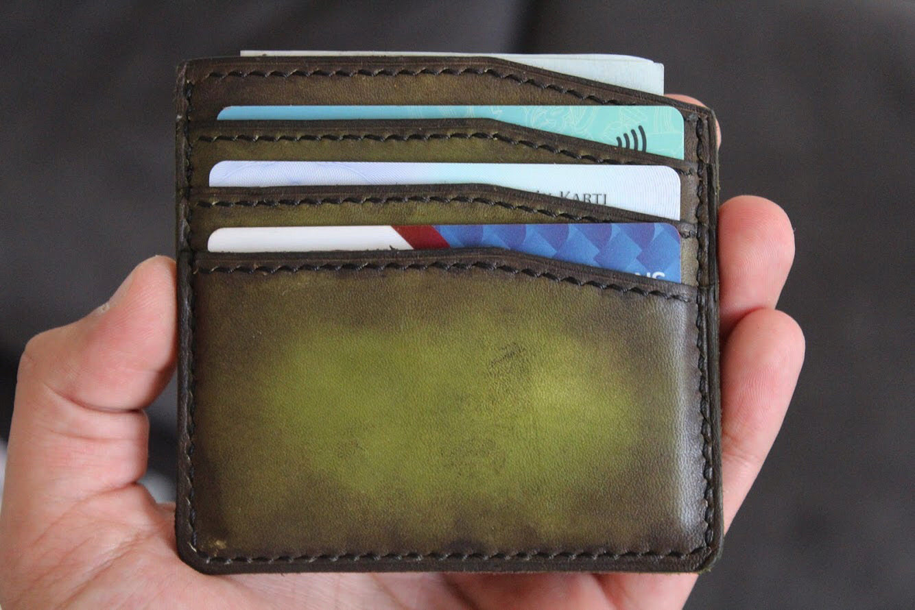 PATINA GREEN CARDHOLDER